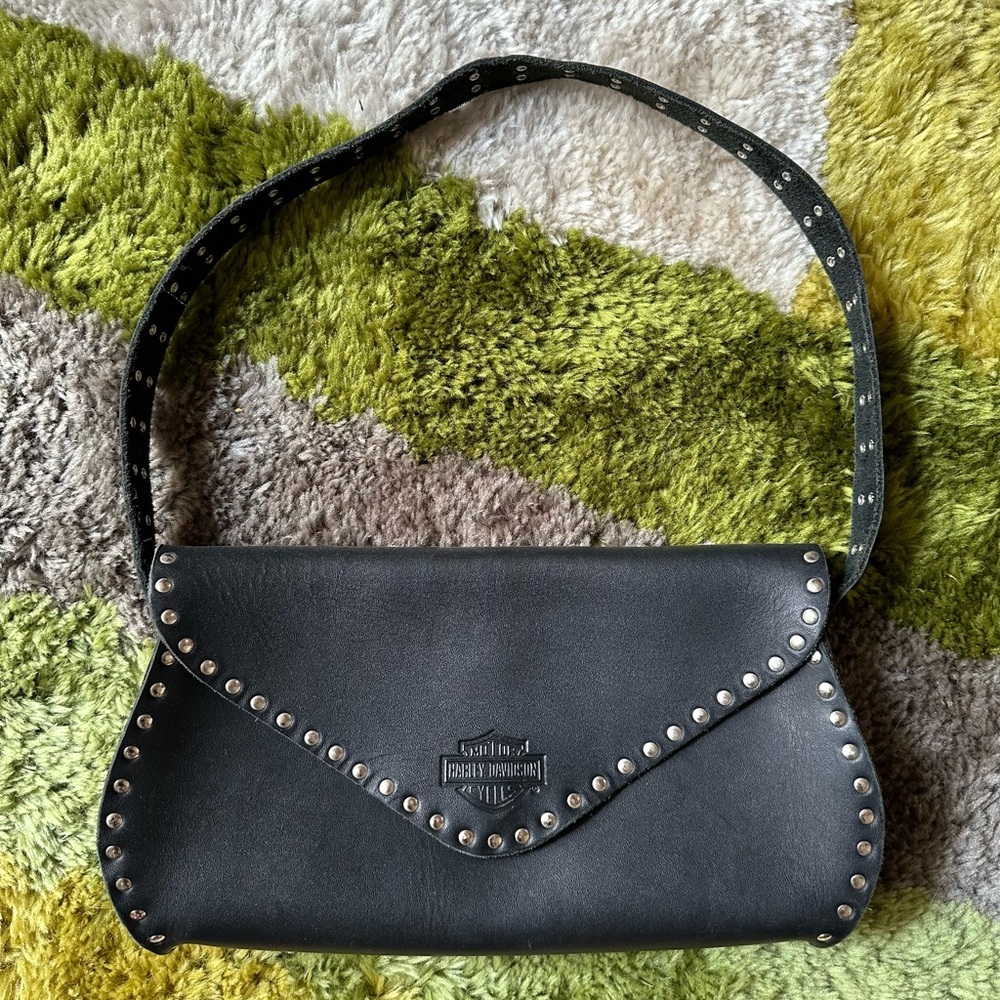 🔥 Vintage? Leather Harley Davidson Purse/bag